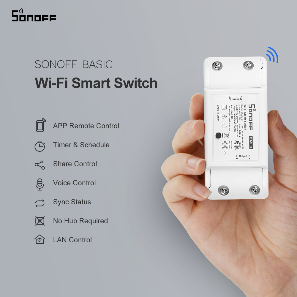 Smart Home Simple - Itead SONOFF Basic R2 Mini módulo