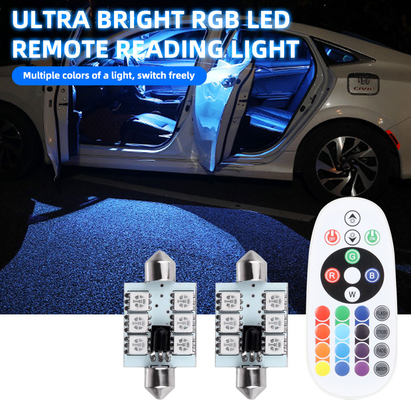 Voice Control Light Bulb - 2 piezas de luces LED C5W