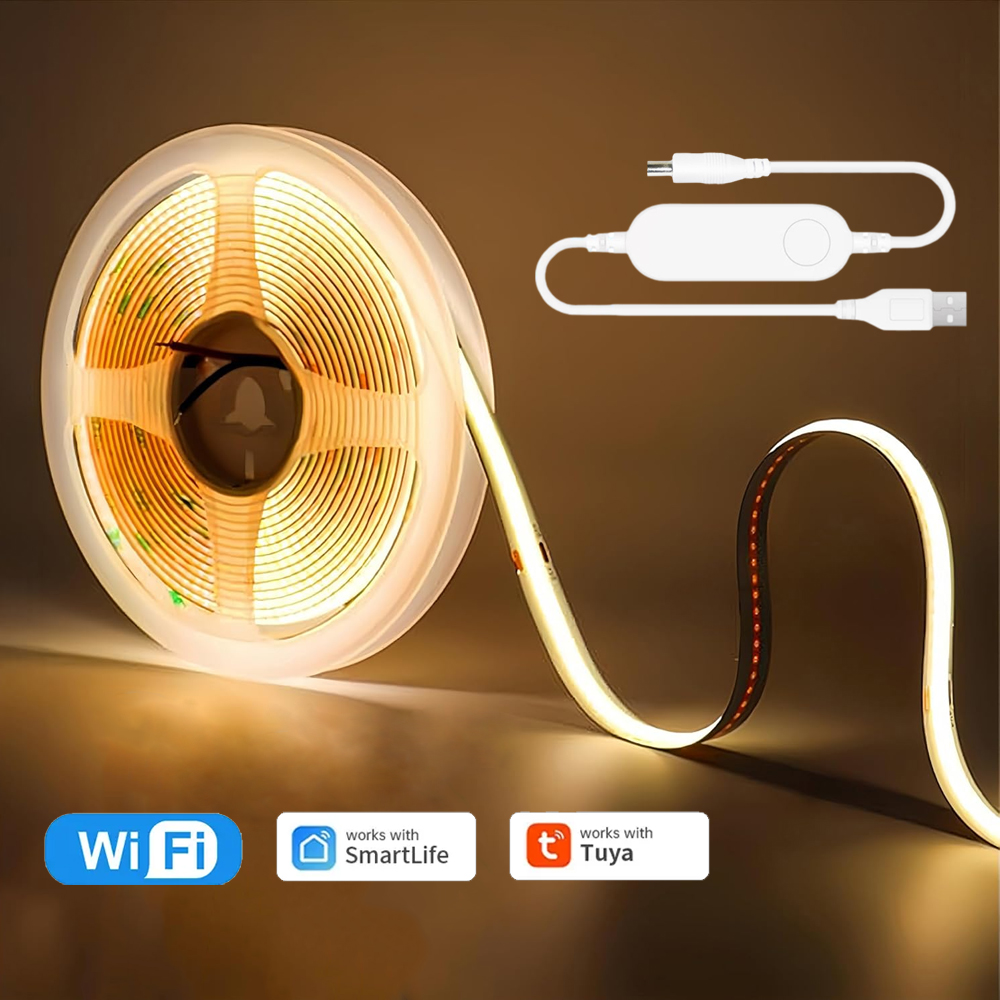 Smart Home Llm - Tira de luces LED COB USB