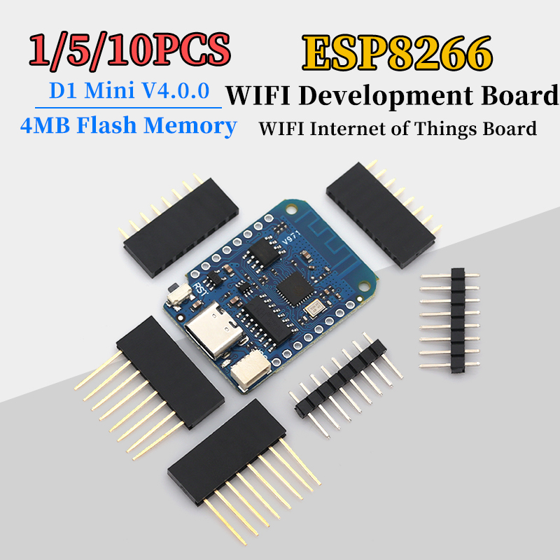 Smart Home Arduino Uno - 1/5/10 Piezas D1 Mini V4.0.0 Basado