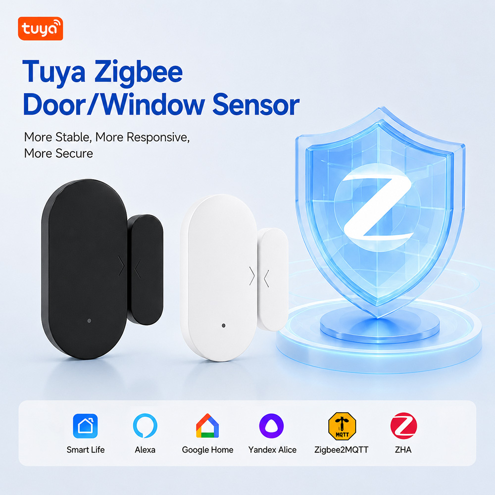 Smart Home Zigbee 3.0 - Sensor de Contacto para Puerta y