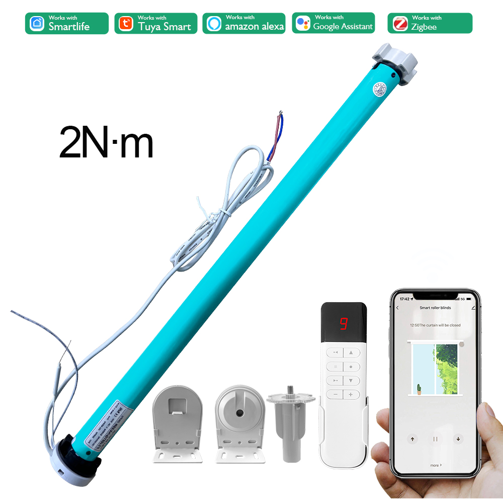 Smart Home Youtube - Motor de persianas enrollables inteligente 2N