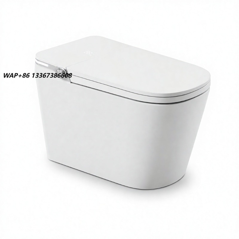 Smart Home Controller - Inodoro Inteligente Blanco con Taza Cuadrada,