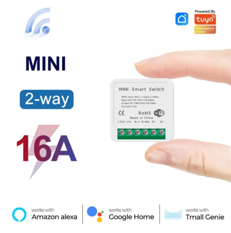 Smart Home Simple - Mini Interruptor WiFi de 16A, Aplicación