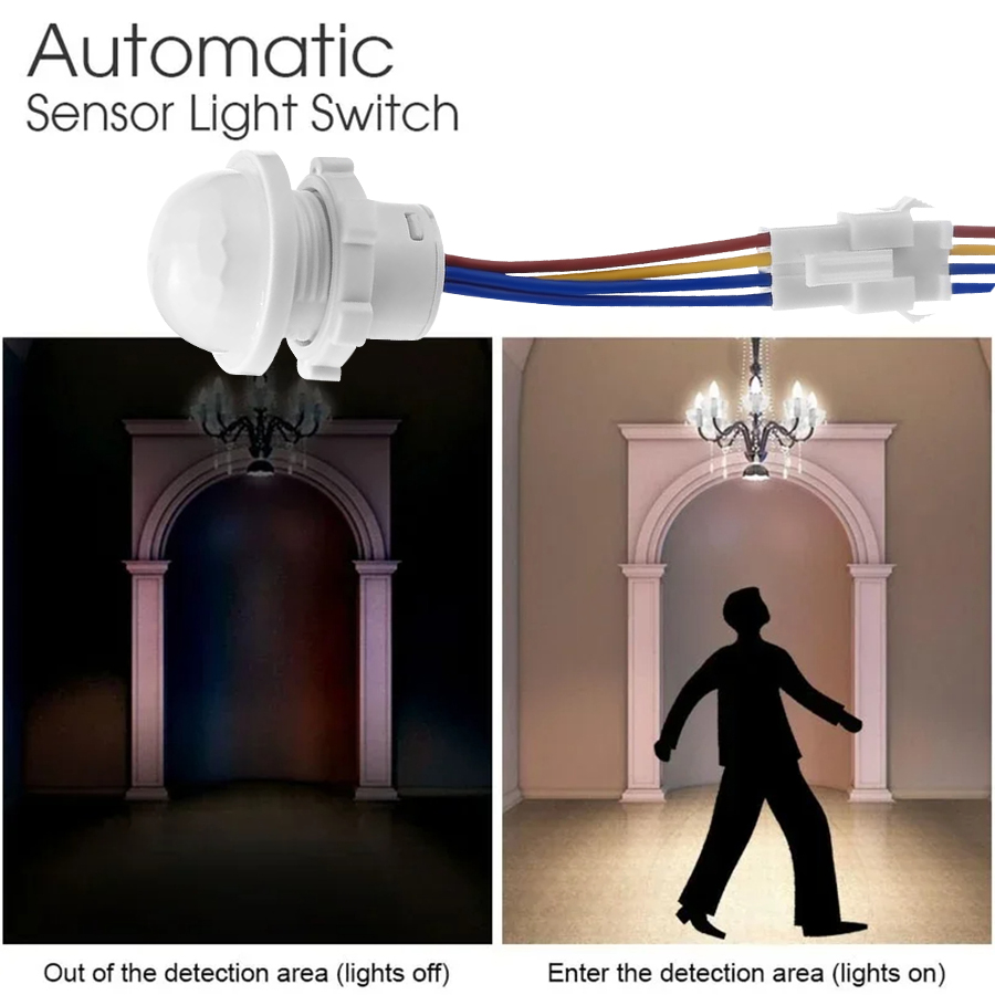 Voice Control Light Bulb - Interruptor de luz con Sensor de