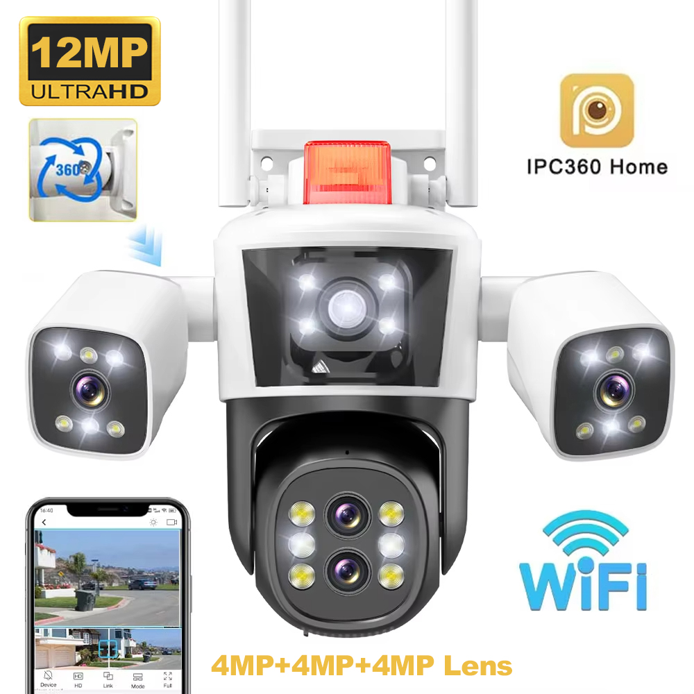 Smart Home Cctv Camera - Cámara IP Inalámbrica WiFi para Exteriores