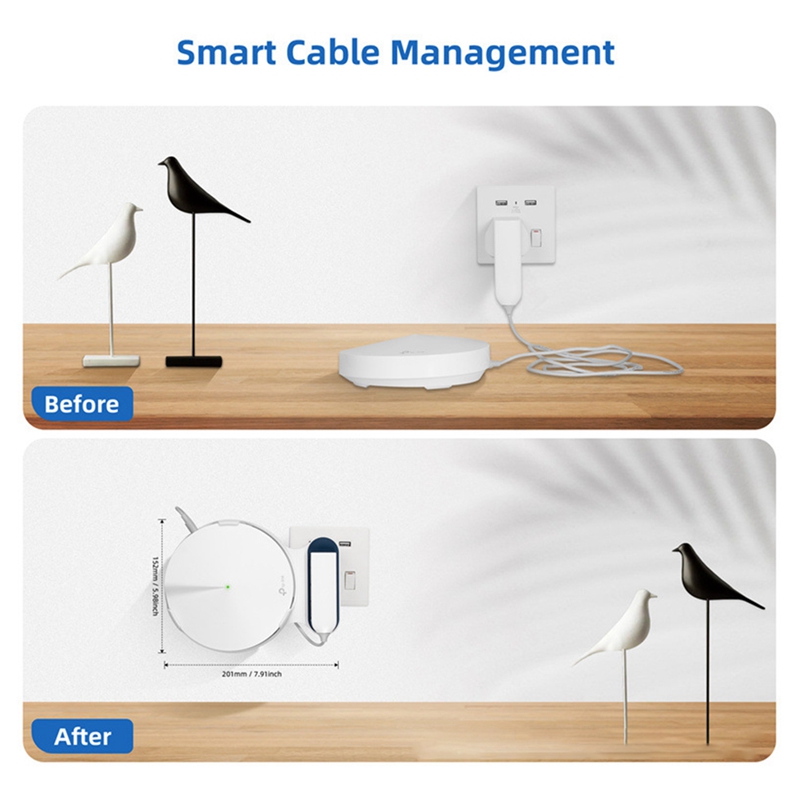 Smart Home Router - Colgador de montaje de salida para