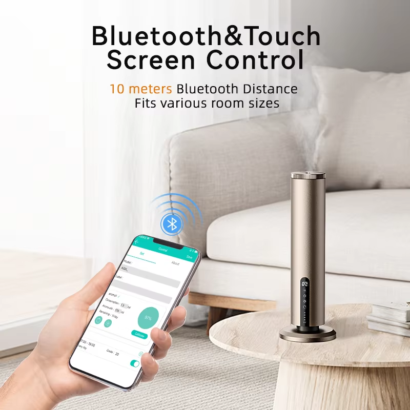 Smart Home Fragrance Diffuser - Difusor de Aroma Recargable, Difusor de