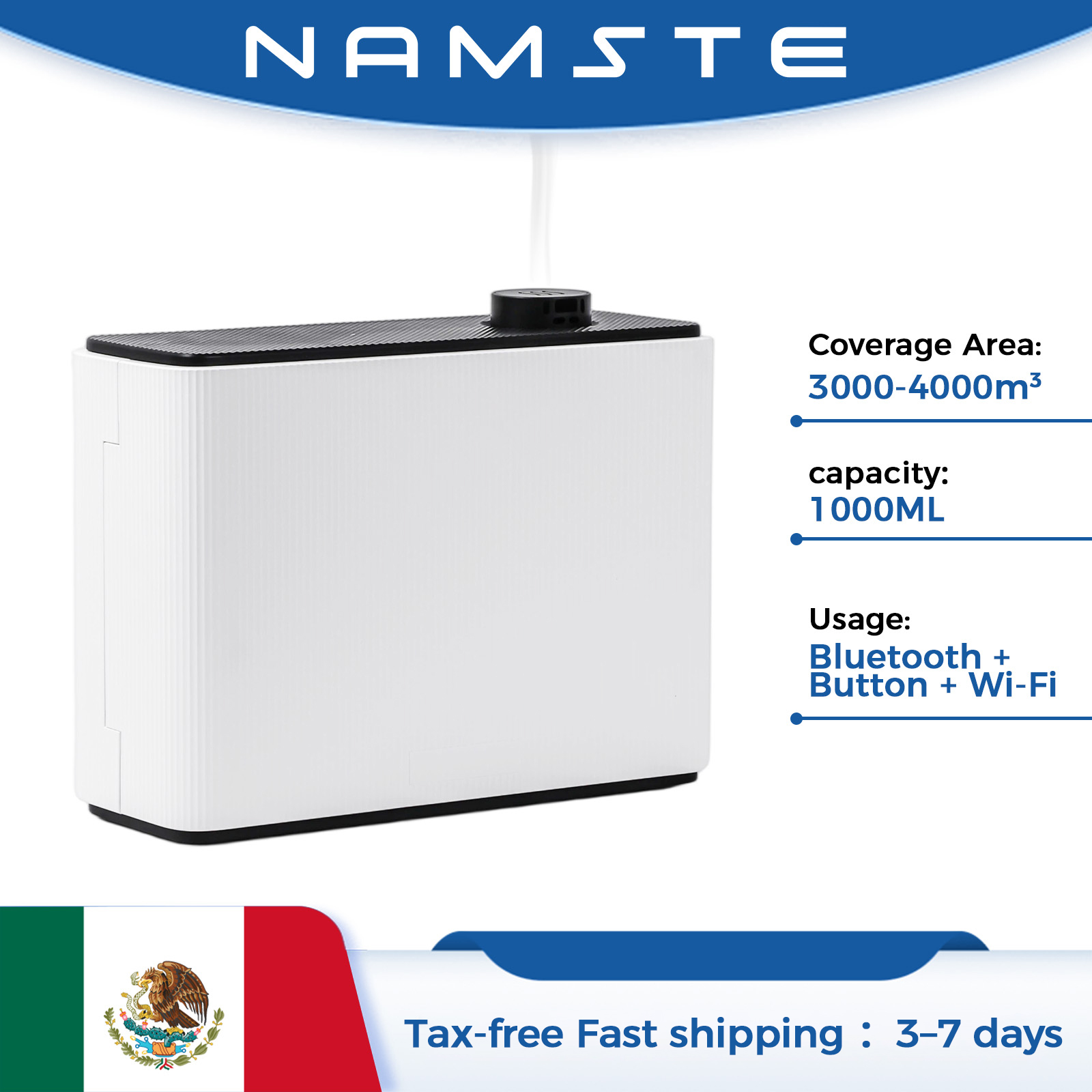 Smart Home Fragrance Diffuser - Difusor de Aromas Inteligente NAMSTE de