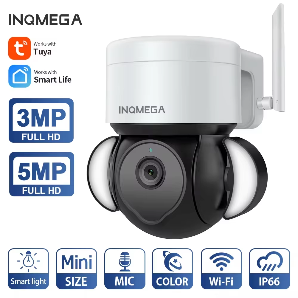 Smart Home Cctv Camera - INQMEGA-cámara TUYA de 5MP, cámara de