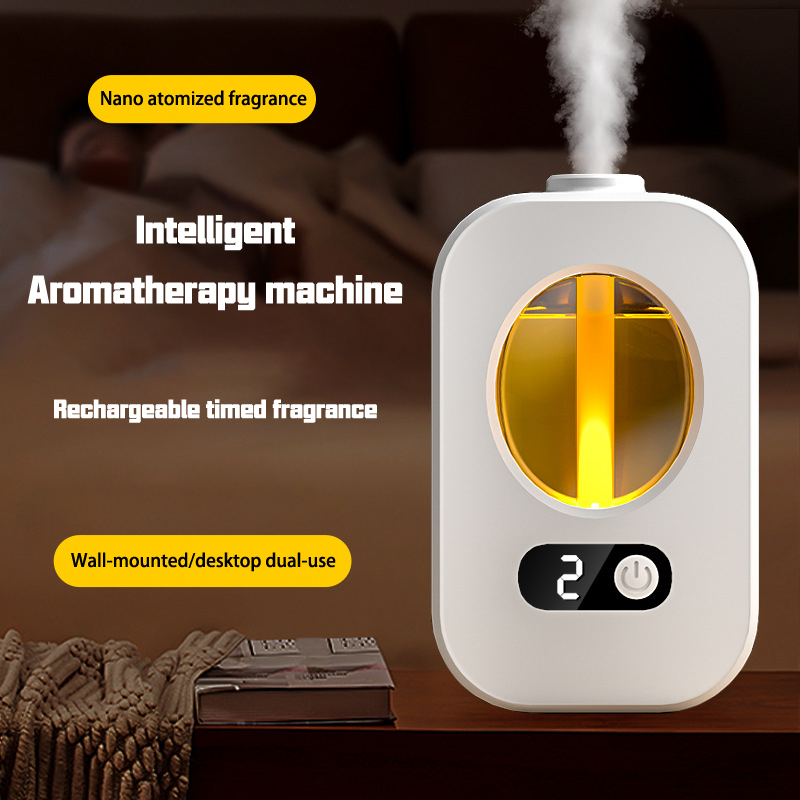 Smart Home Fragrance Diffuser - Difusor Automático de Aromaterapia, Máquina de