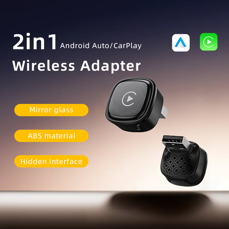 Smart Home Ai - Adaptador Inalámbrico Trolinktek CarPlay Android Auto,