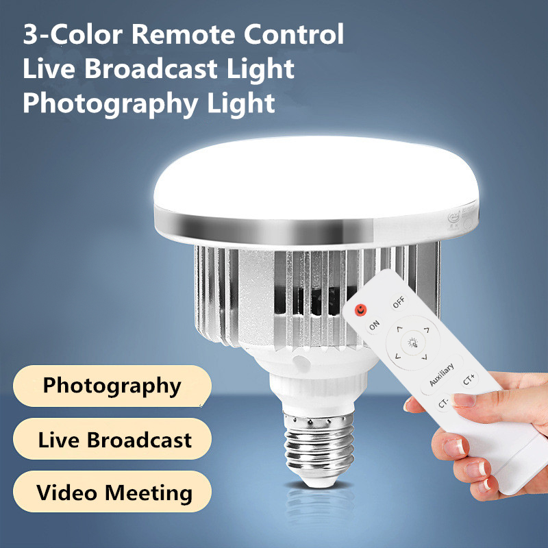 Voice Control Light Bulb - Bombillas de iluminación fotográfica LED de