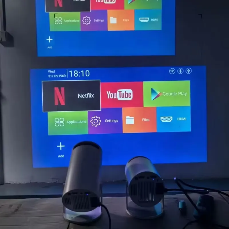 Smart Home Simple - Proyector Inteligente HY300 Pro de Última