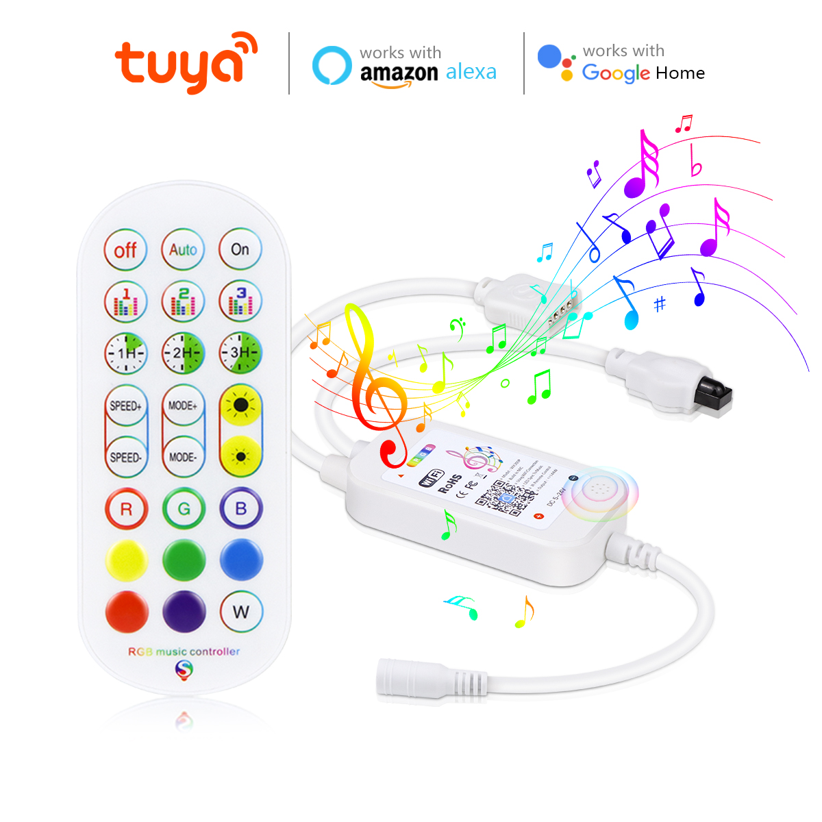 Smart Home Llm - Controlador LED RGB para hogar inteligente,