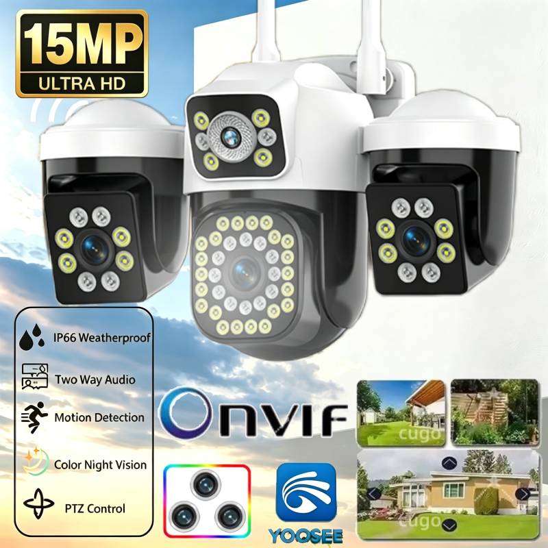 Smart Home Cctv Camera - Cámara de seguridad para exteriores PTZ
