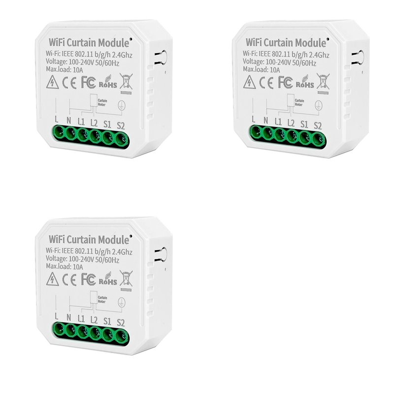 Smart Home Remote Control - Módulo de cortina inteligente A27F-3X Tuya