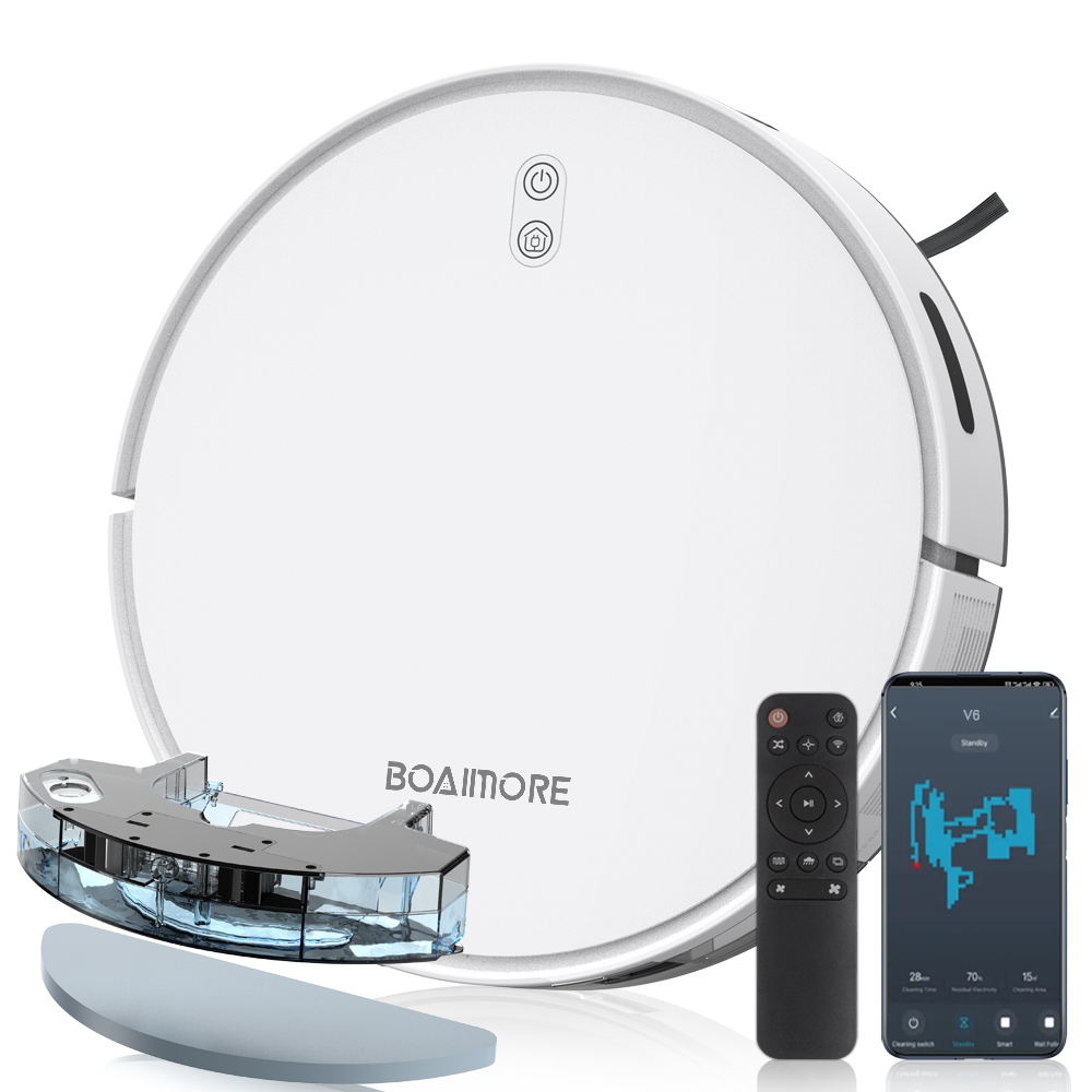 Smart Home Remote Control - Robot aspirador Combo Mop con 6500PA,