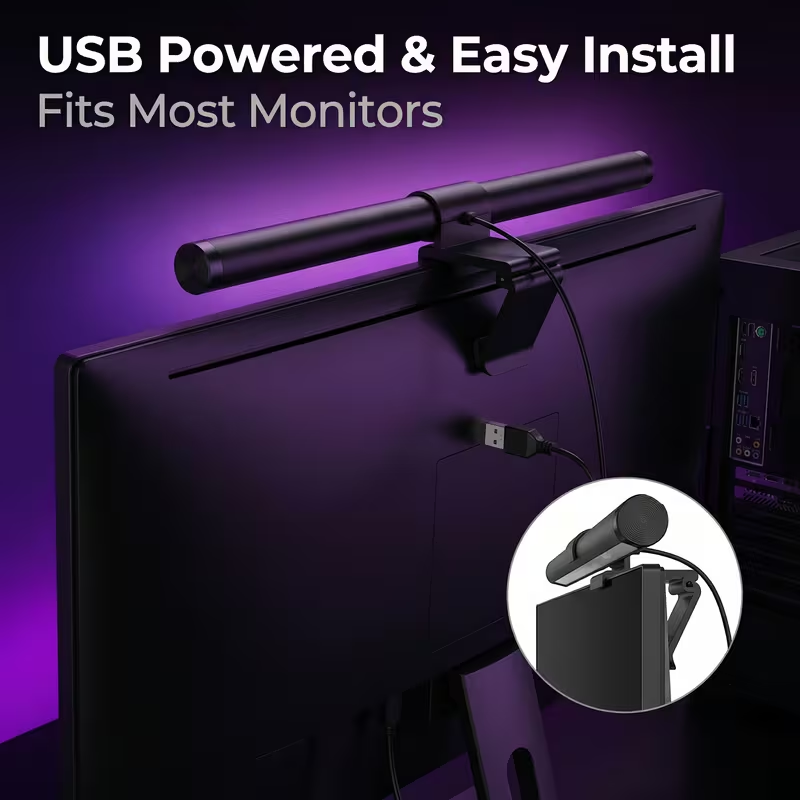 Barra de Luz LED para Monitor  - Voice Control Light Bulb reseña y precio