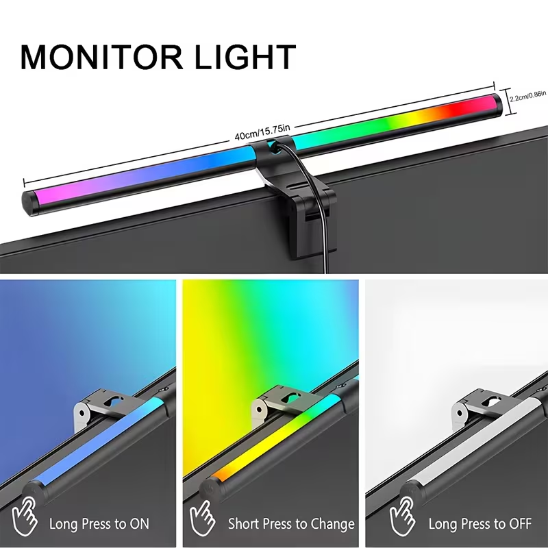 Barra de Luz LED para Monitor  - Voice Control Light Bulb reseña y precio