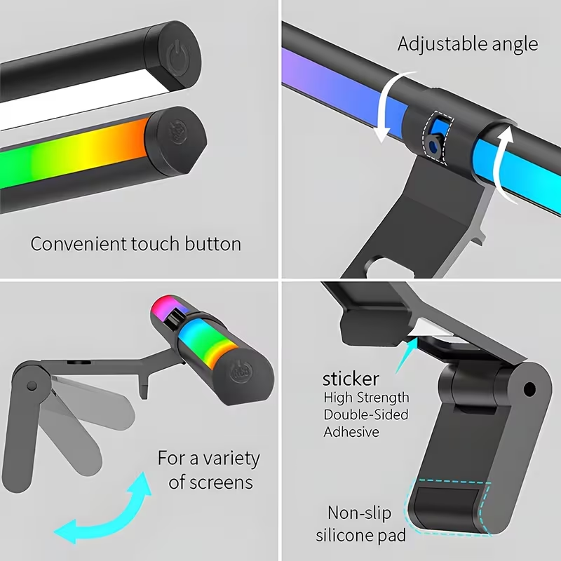 Barra de Luz LED para Monitor  - Voice Control Light Bulb reseña y precio