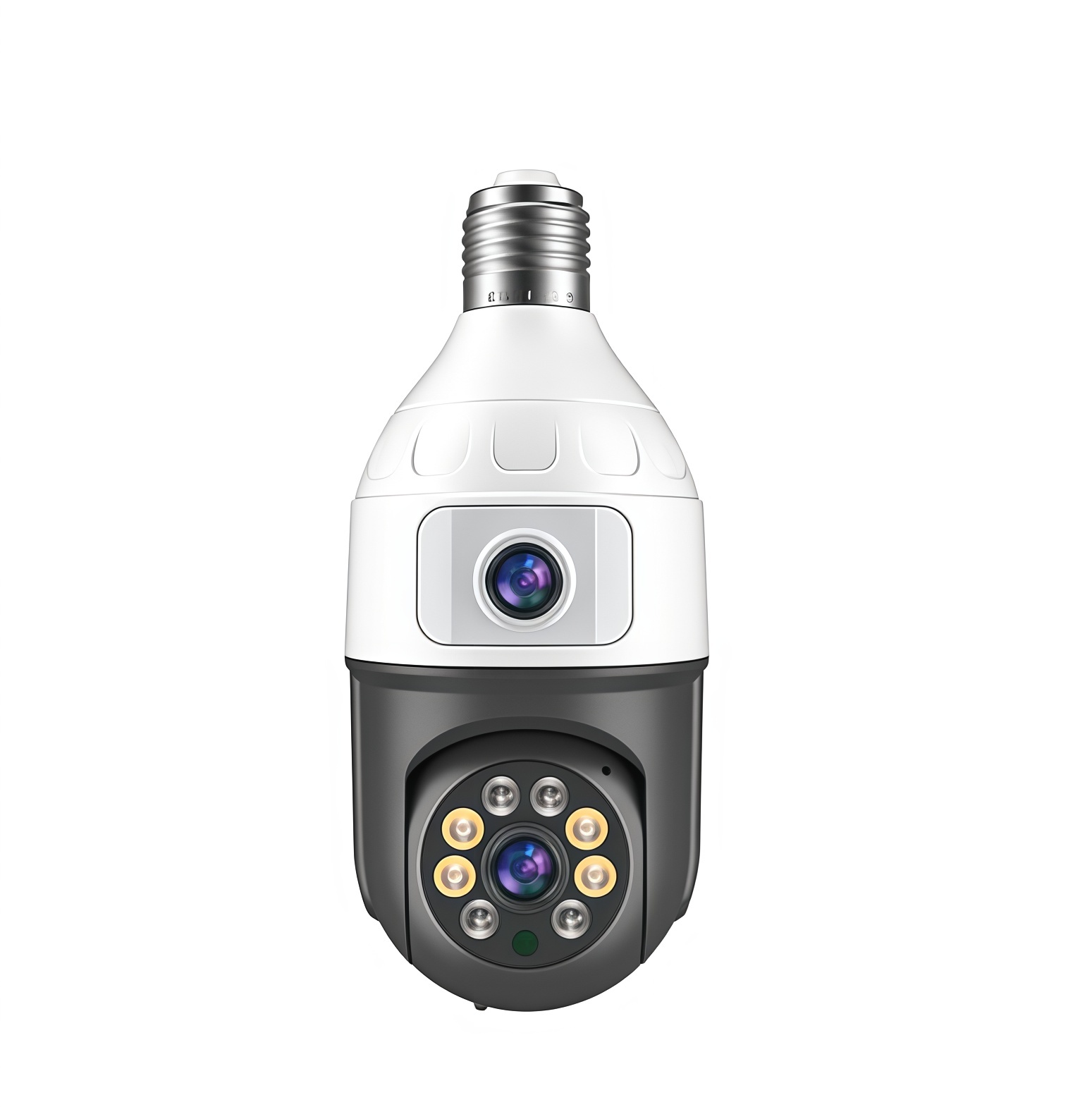 Bombilla de 4MP E27 lente Dual - Smart Home Cctv Camera reseña y precio