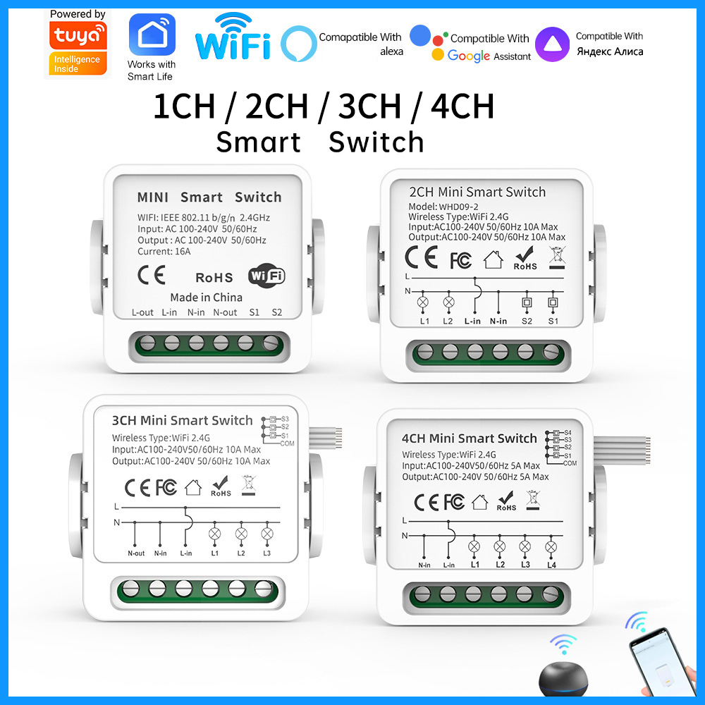Interruptor Inteligente WiFi T - Smart Home Simple reseña y precio