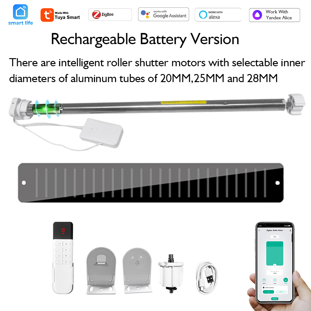 Motor de persiana enrollable c - Smart Home Youtube reseña y precio