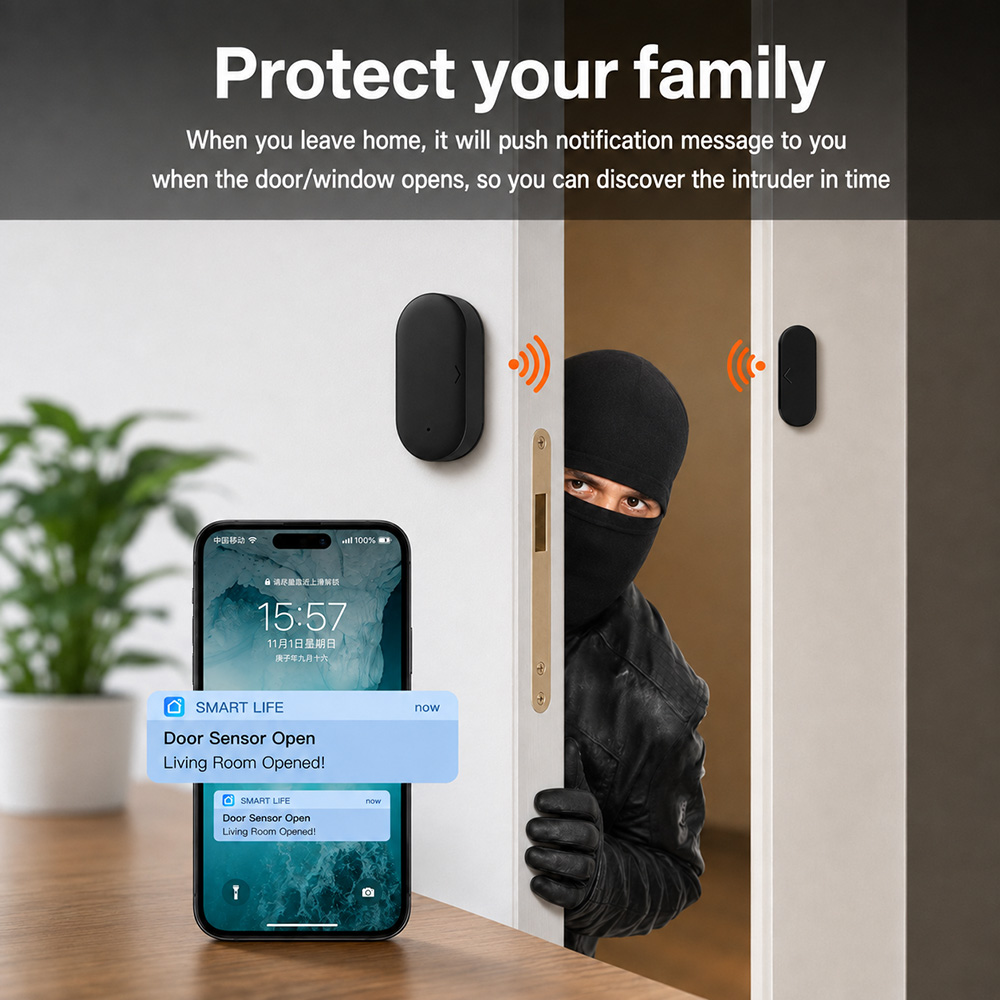 Sensor de Contacto para Puerta - Smart Home Zigbee 3.0 reseña y precio