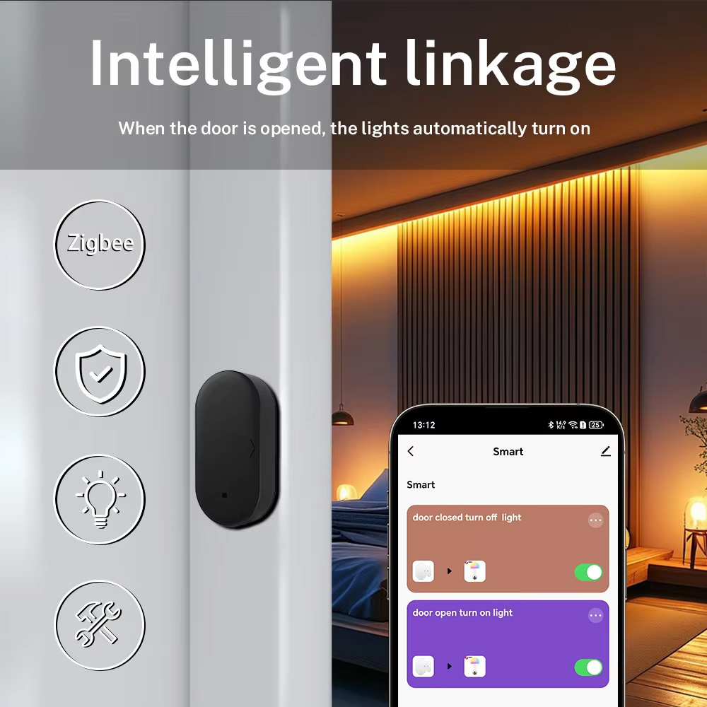 Sensor de Contacto para Puerta - Smart Home Zigbee 3.0 reseña y precio