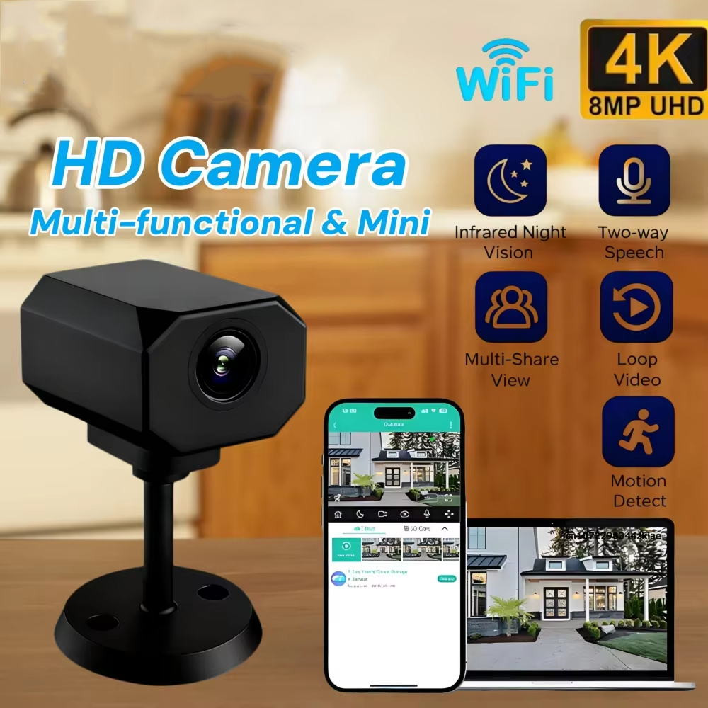 Cámara de seguridad WiFi 4K HD - Smart Home Remote Control reseña y precio