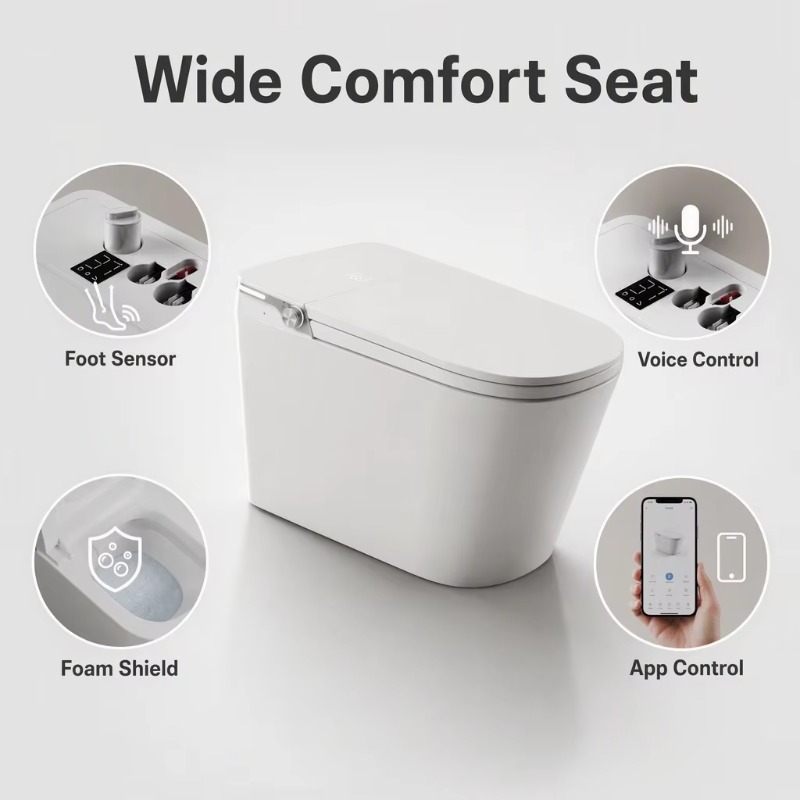 Inodoro Inteligente Blanco con - Smart Home Controller reseña y precio