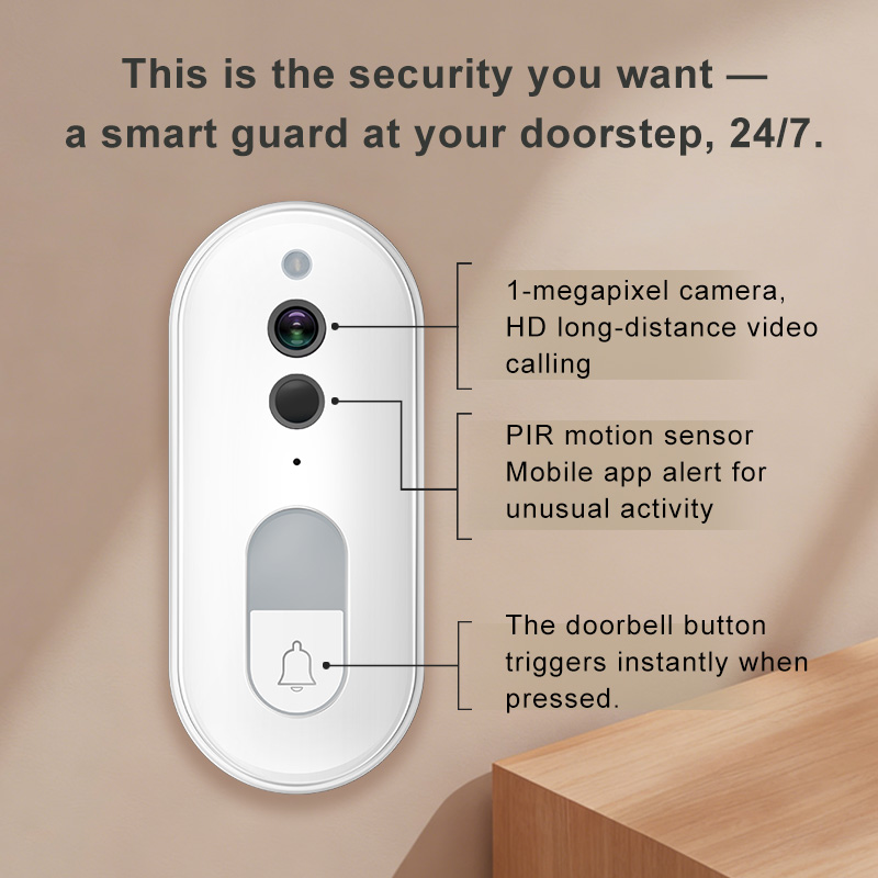 Videoportero Inteligente Tuya, - Smart Home Cctv Camera reseña y precio