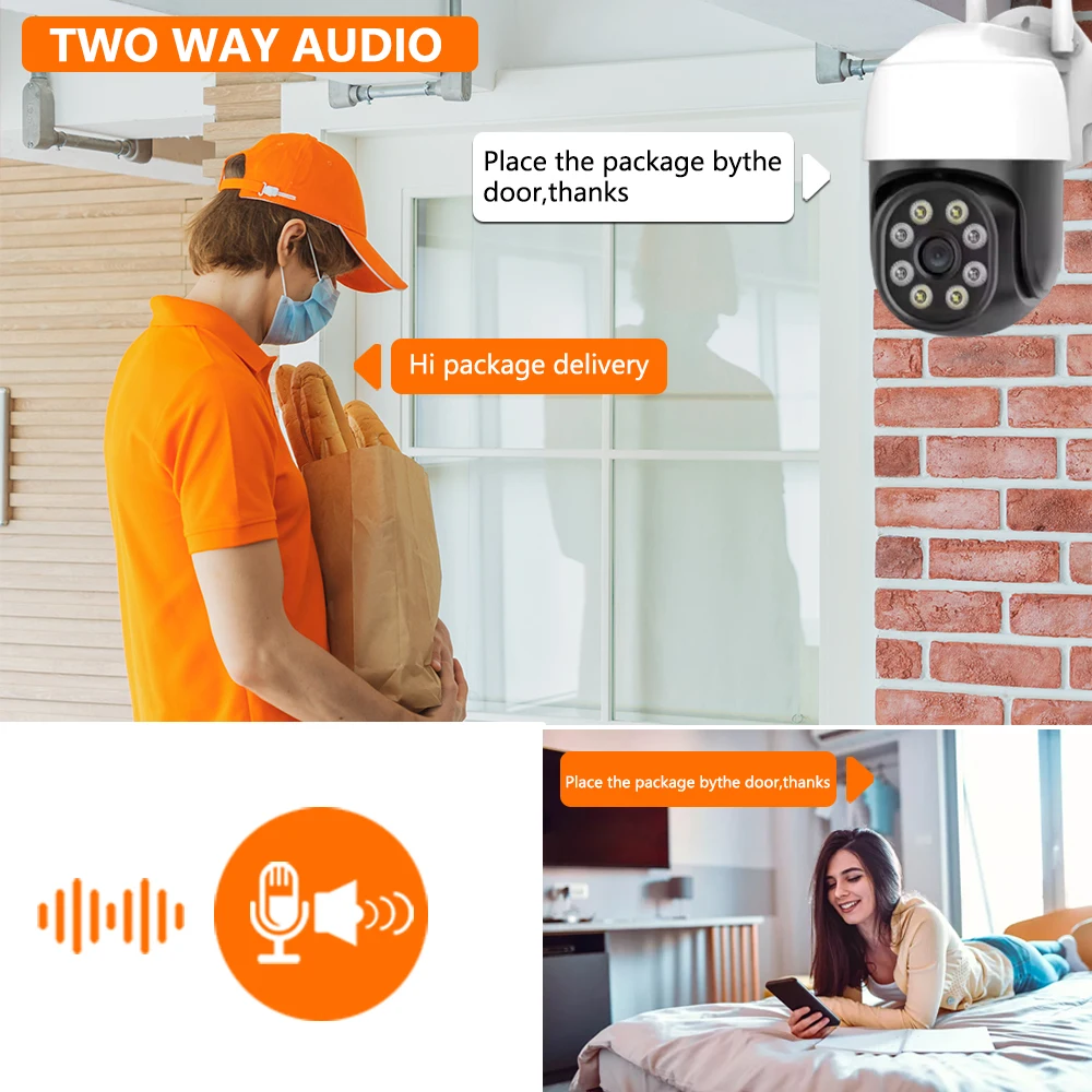 Smart Life-Cámara de Audio bid - Smart Home Cctv Camera reseña y precio