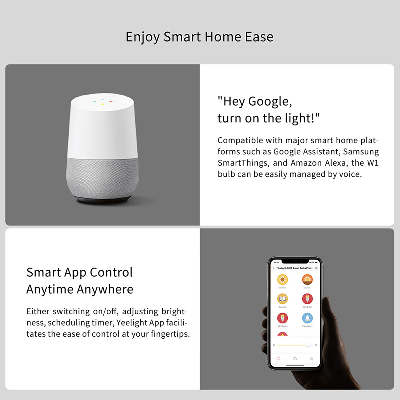 Bombilla LED inteligente Yeeli - Voice Control Light Bulb reseña y precio