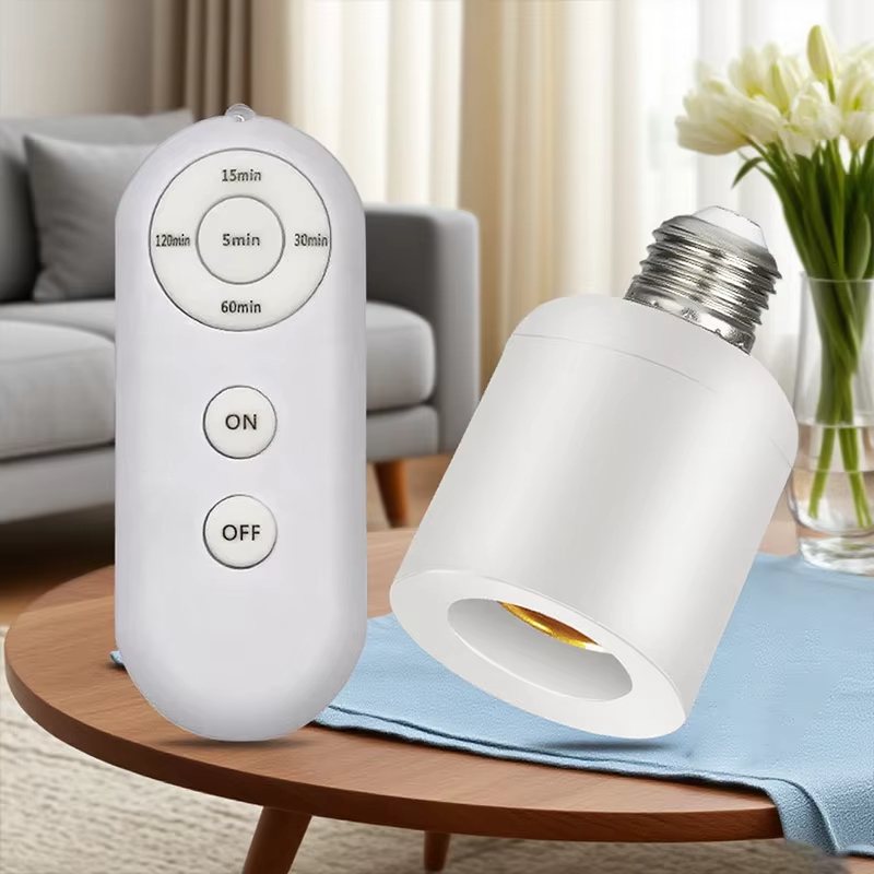 Base de Bombilla Inteligente E - Voice Control Light Bulb reseña y precio