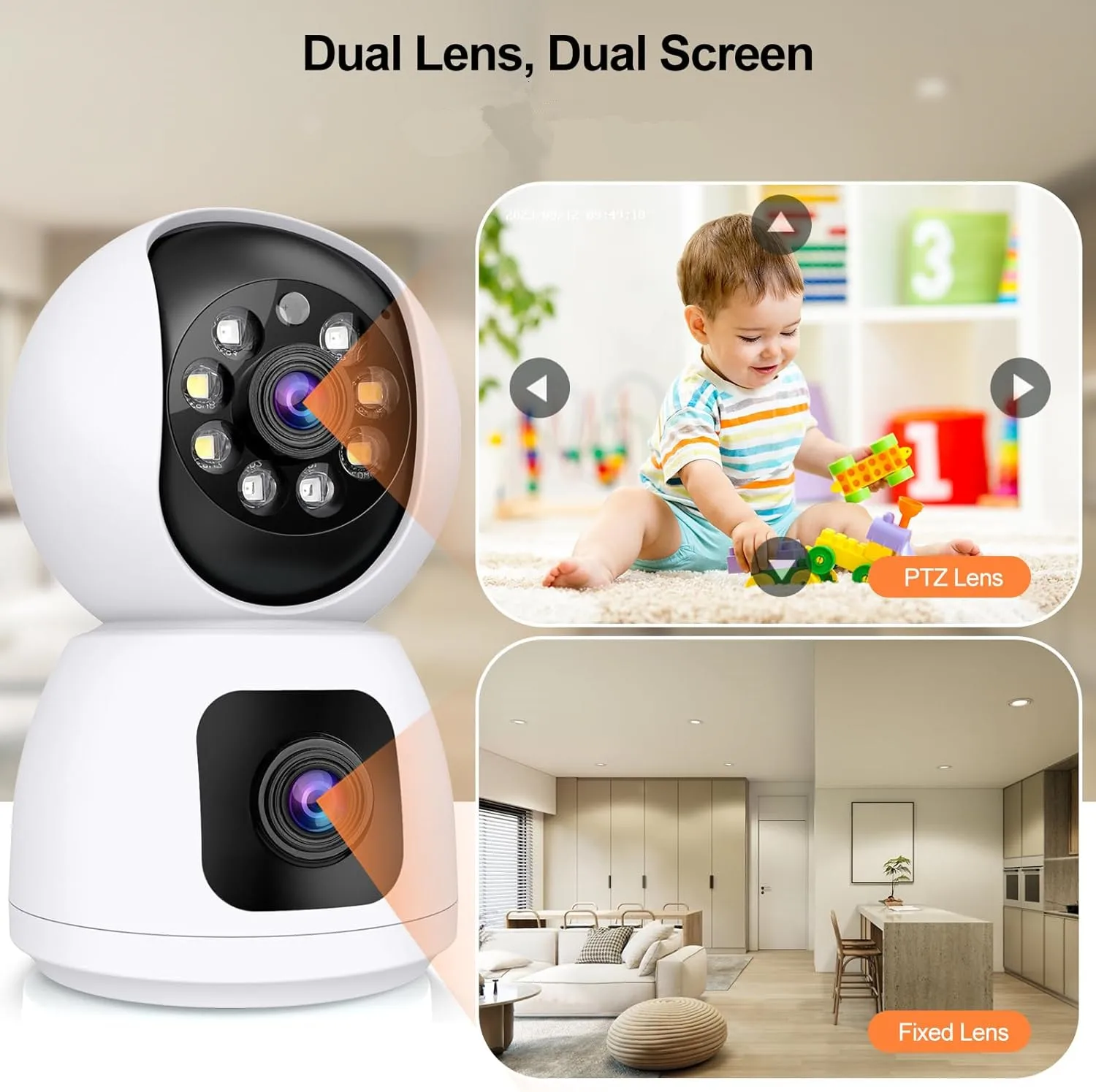 Tuya 4K 8MP HD WiFi cámara int - Smart Home Cctv Camera reseña y precio