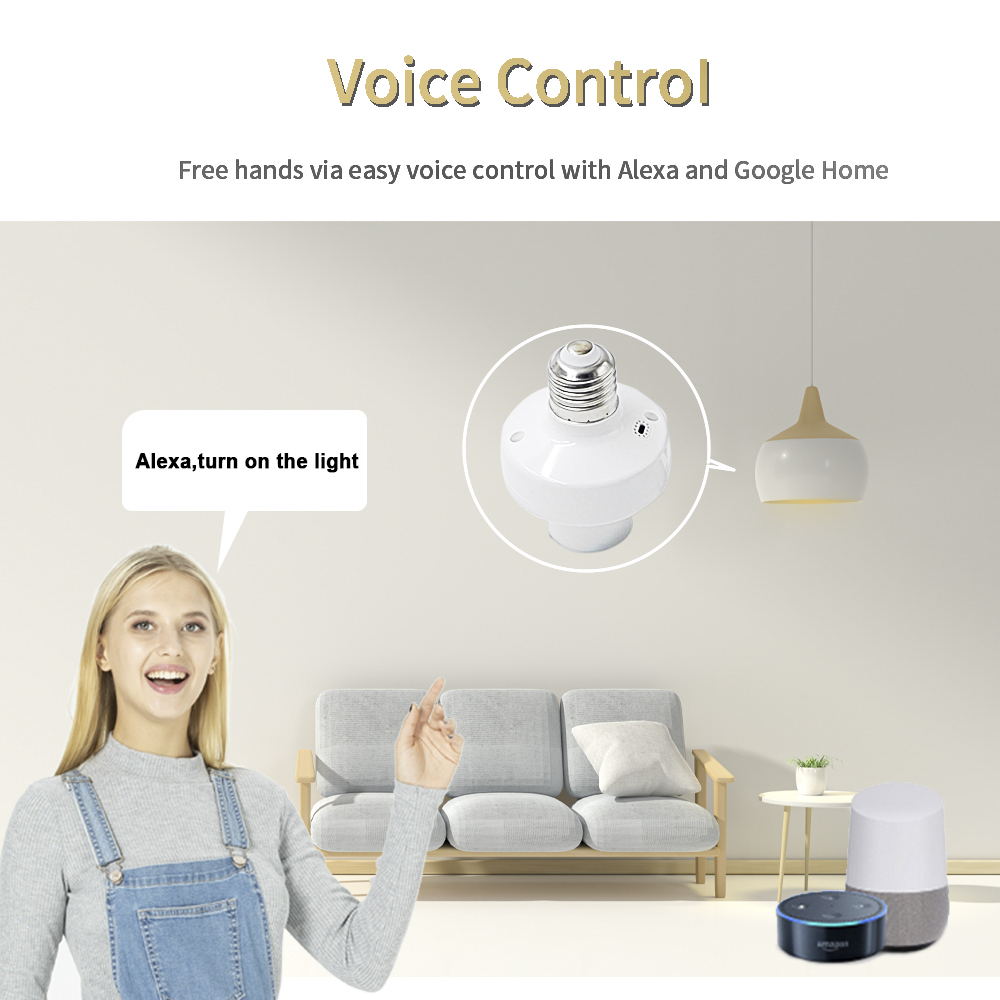 Portalámparas E27 EWelink con  - Voice Control Light Bulb reseña y precio