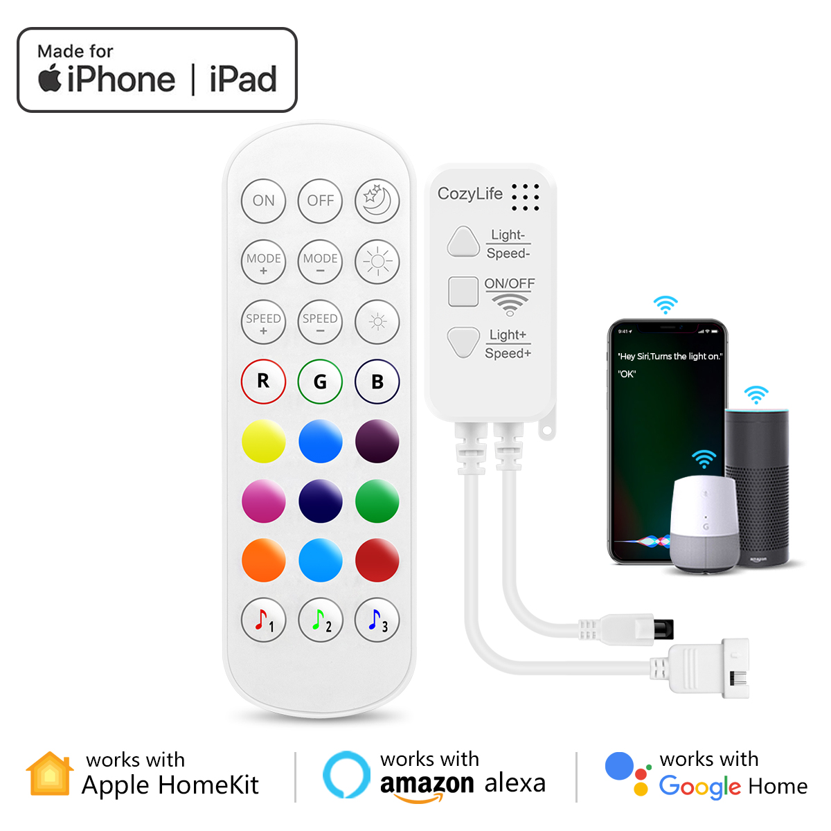 Controlador de tira LED Tuya,  - Smart Home Llm reseña y precio