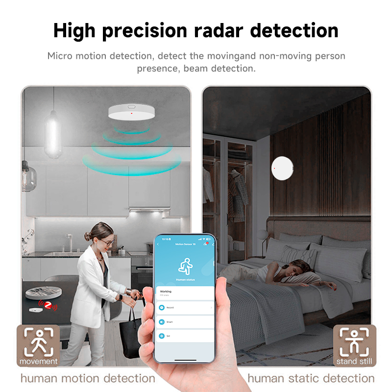 Detector de Presencia Humana T - Smart Home Zigbee 3.0 reseña y precio