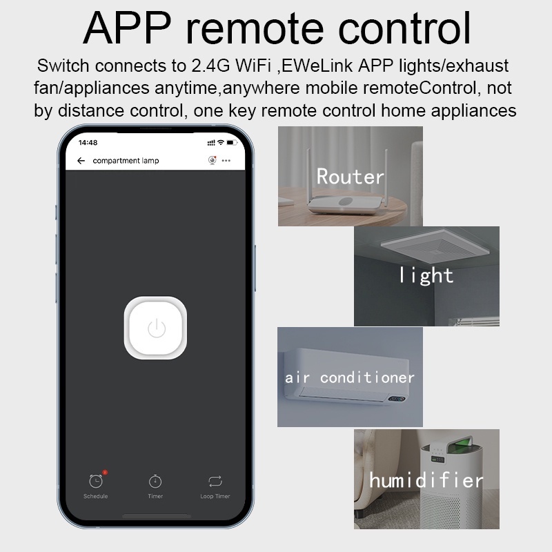 Interruptor Inteligente WiFi E - Smart Home Simple reseña y precio