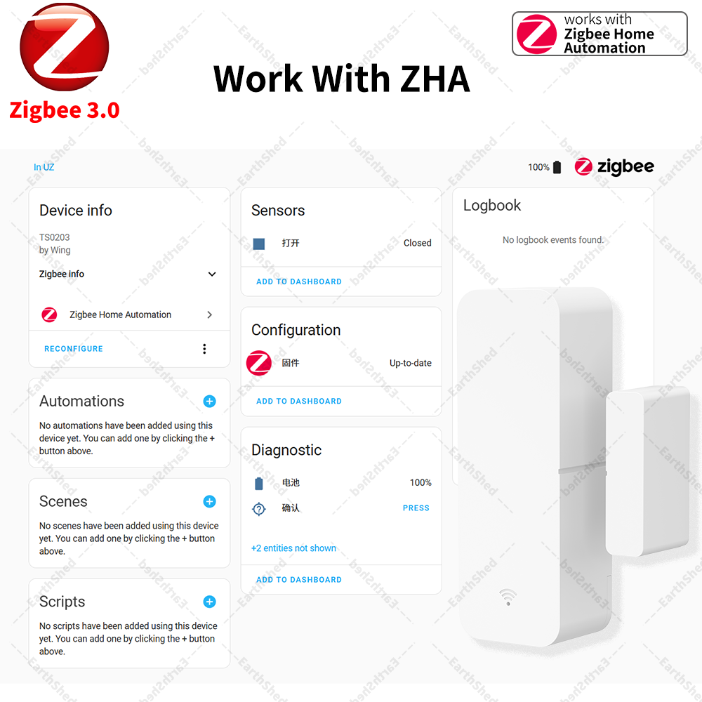 Sensor de Puerta Zigbee 3.0, S - Smart Home Yandex reseña y precio