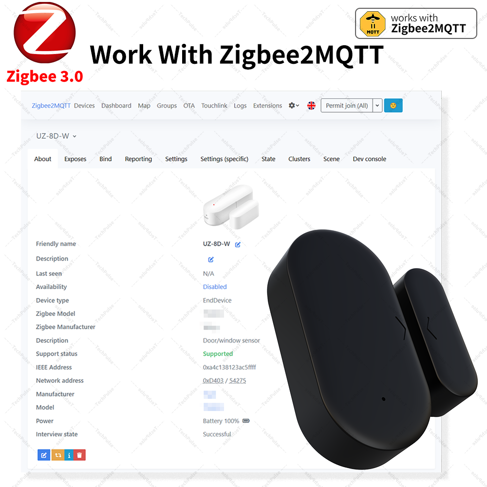 Sensor Zigbee 3.0 para Puerta  - Smart Home Yandex reseña y precio