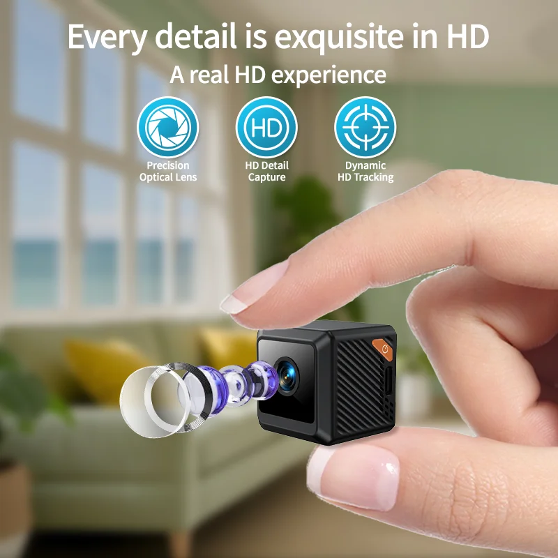 W02 1080P mini protección de s - Smart Home Cctv Camera reseña y precio