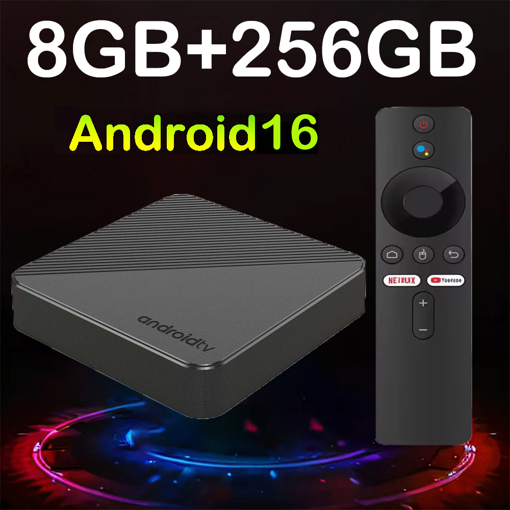 Smart TV Box T8 8K Android 16, - Smart Home Ui reseña y precio
