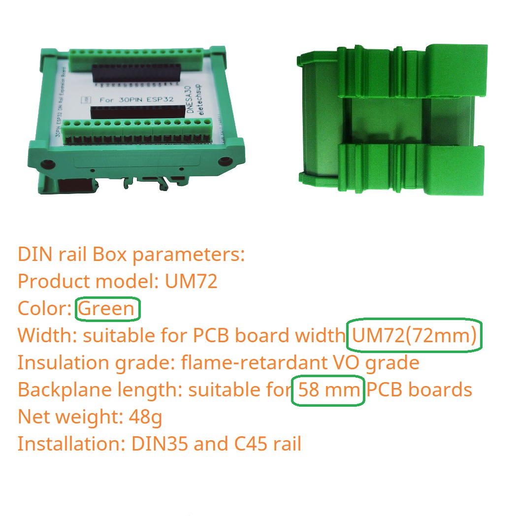 Placa Base de Riel DIN C45 de  - Smart Home Arduino Uno reseña y precio