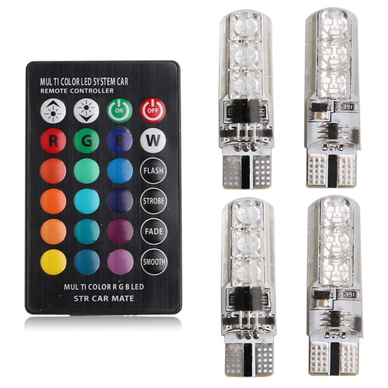 4 Bombillas LED T10 5050 6SMD  - Voice Control Light Bulb reseña y precio