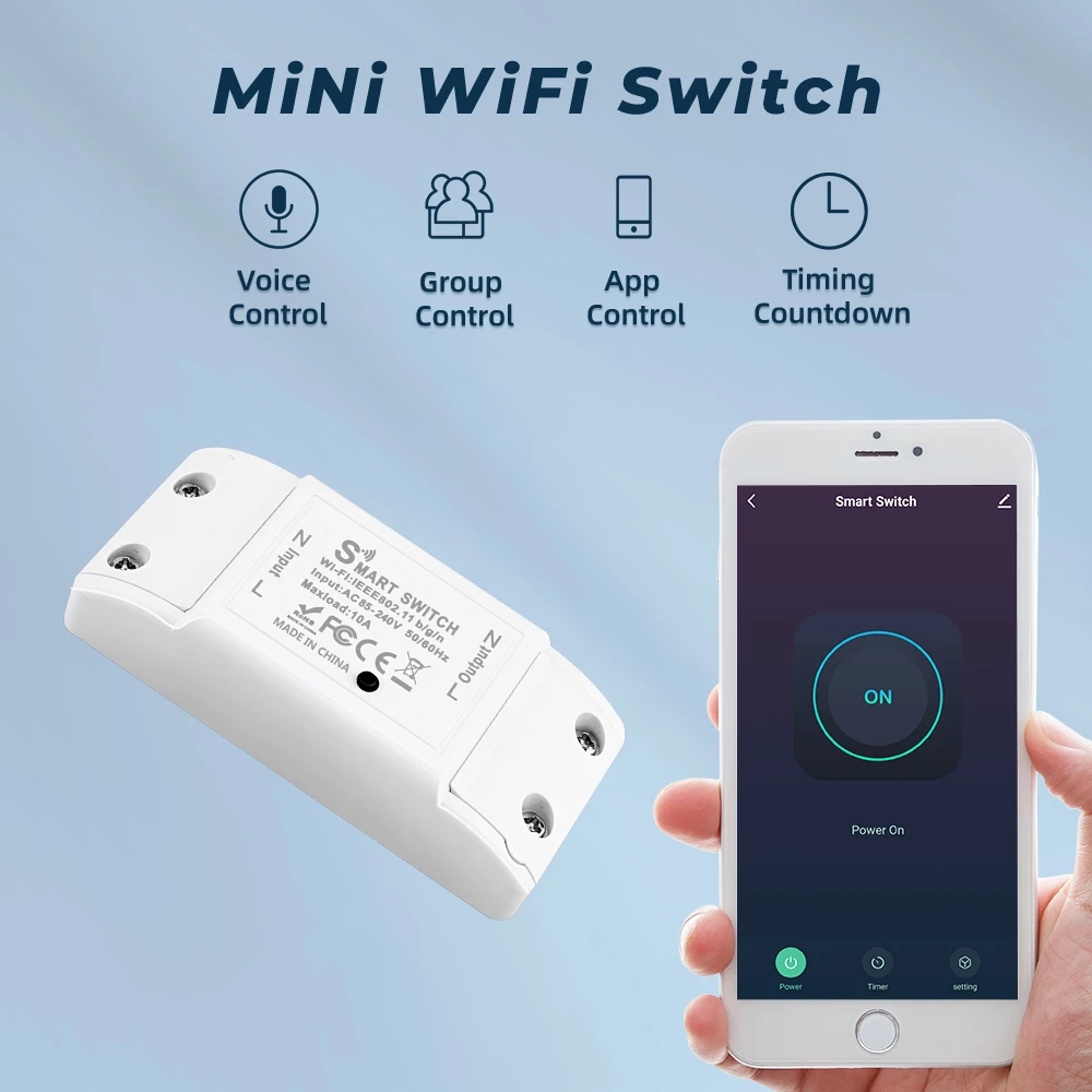 Interruptor WiFi DIY MINI, Mód - Smart Home Simple reseña y precio