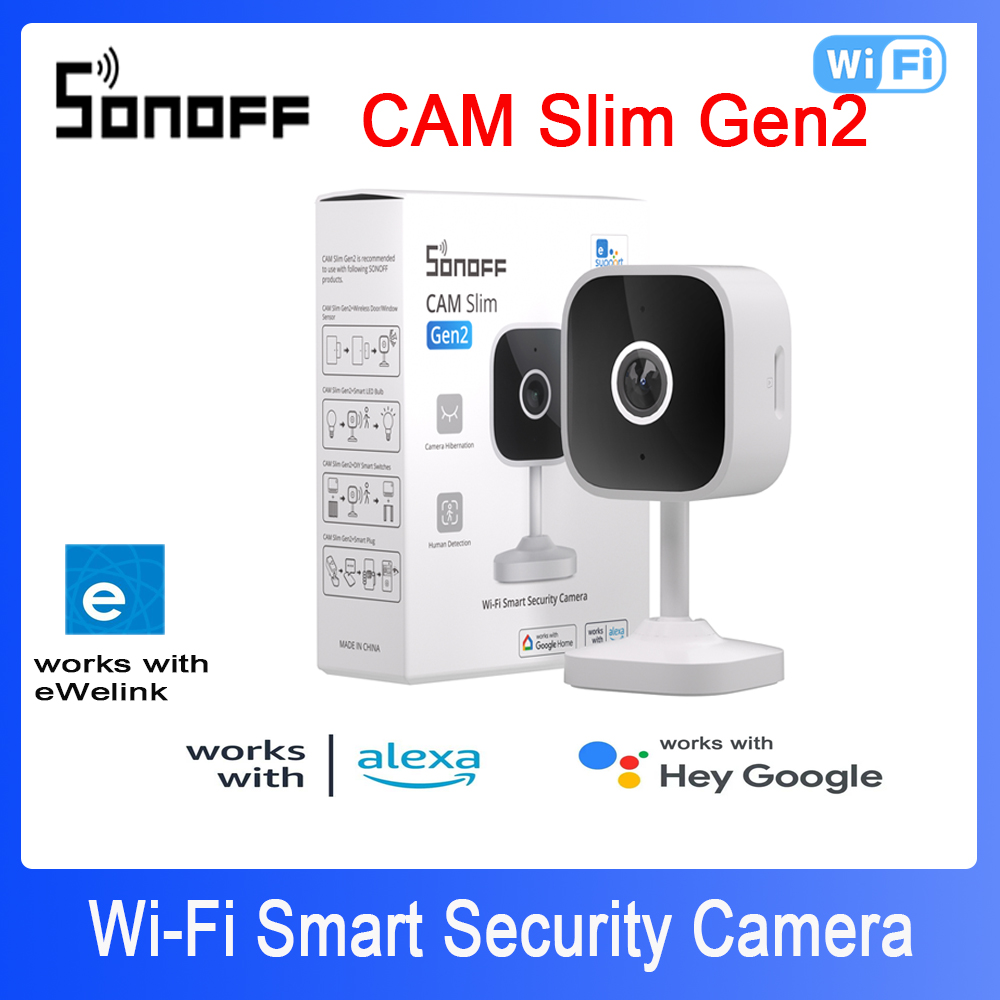 SONOFF CAM Slim Gen2 WiFi cáma - Smart Home Cctv Camera reseña y precio