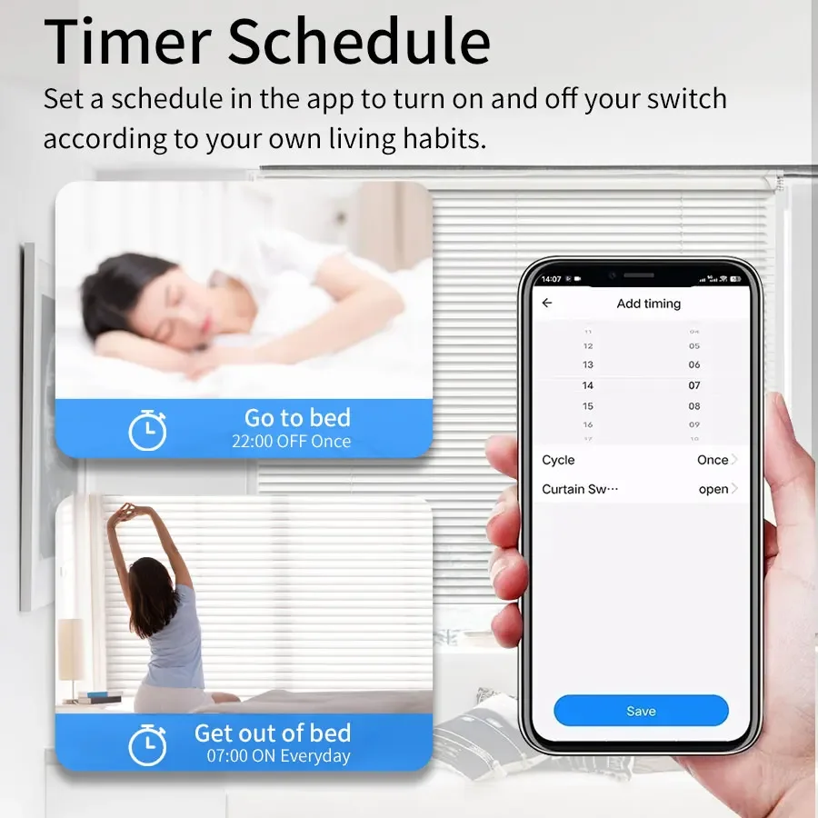 Módulo de interruptor de corti - Smart Home Blinds reseña y precio